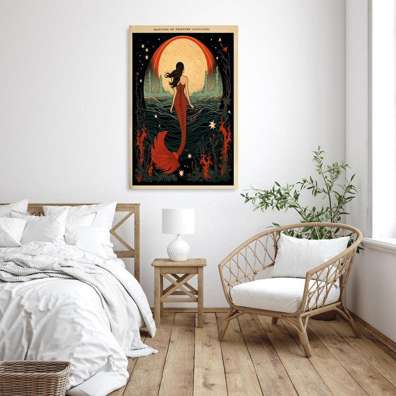 «Iuma Mermaid», impression sur toile, H 36 po x l 24 po x P 1,25 po