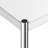 Brothir 39.4'' Wood Top Square Coffee Table with Stainless Steel Base 3 Min to Assemble-1763176886
