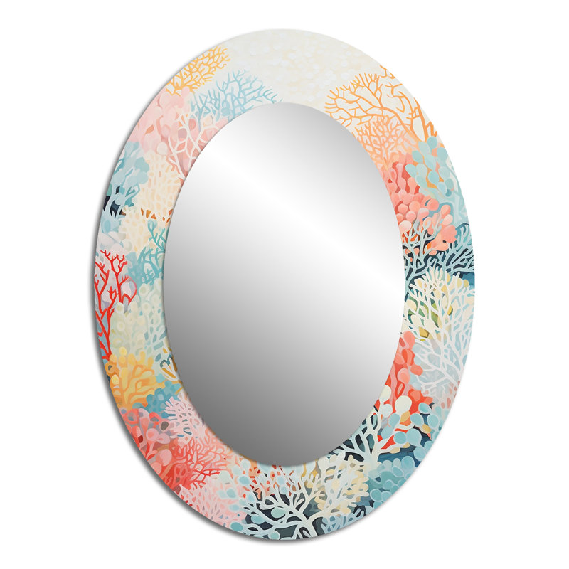 Miroir mural Coral Reef Barrier Expression - Coastal, 40 po x 30 po