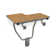 32" x 22.5” Teak Reversible Folding Transfer Tub/Shower Seat