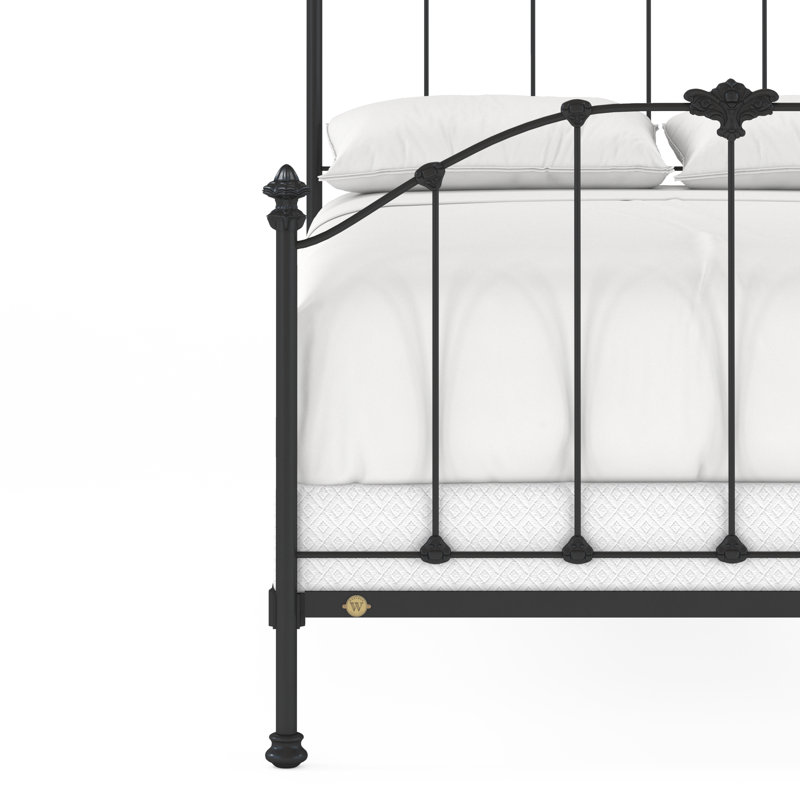 171 Country French Bed | Complete Standard, Full, Gunmetal
