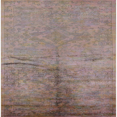 Tapis oriental beige
