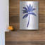 Bay Isle Home™ «Blue Palm Tree III» par Seven Trees Design, art mural en métal-813405829