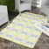 Truman Geometric Hand Woven Indoor / Outdoor Area Rug