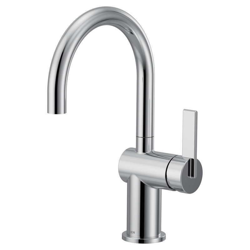 Cia One-Handle High Arc Bar Faucet, Chrome