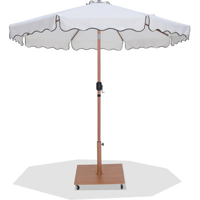 Ensemble de parasol avec passepoil Chavonte