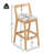 Rubberwood Barstool-893094478