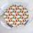 Winston Porter Giraffe Fitted Round Tablecloth Multicolor-833445585
