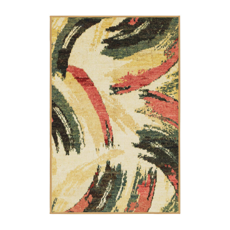 Tapis abstrait moderne 2534, Rectangle 7 pi x 9 pi