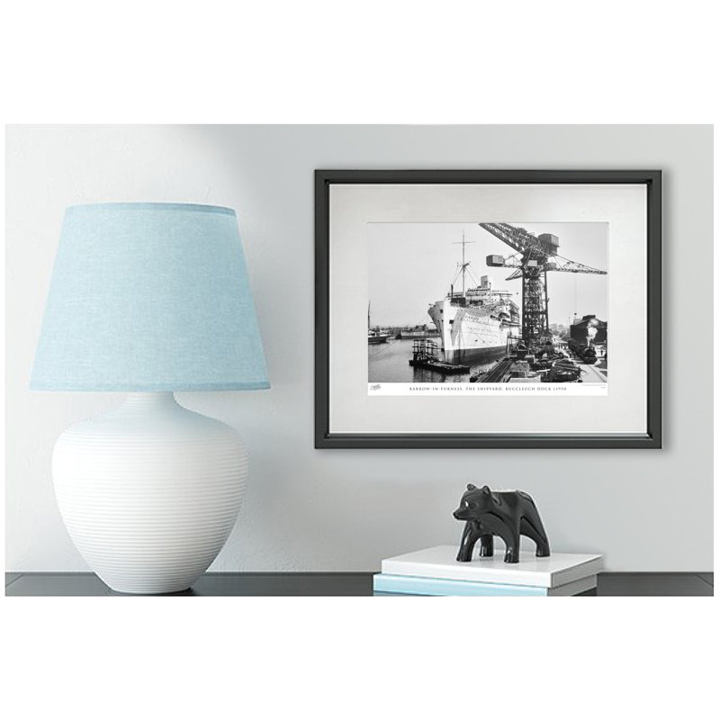 Barrow-in-Furness, The Shipyard, Buccleuch Dock C1950 by Francis Frith - Single Picture Frame Print