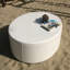 Dots Outdoor Ottoman-5352753