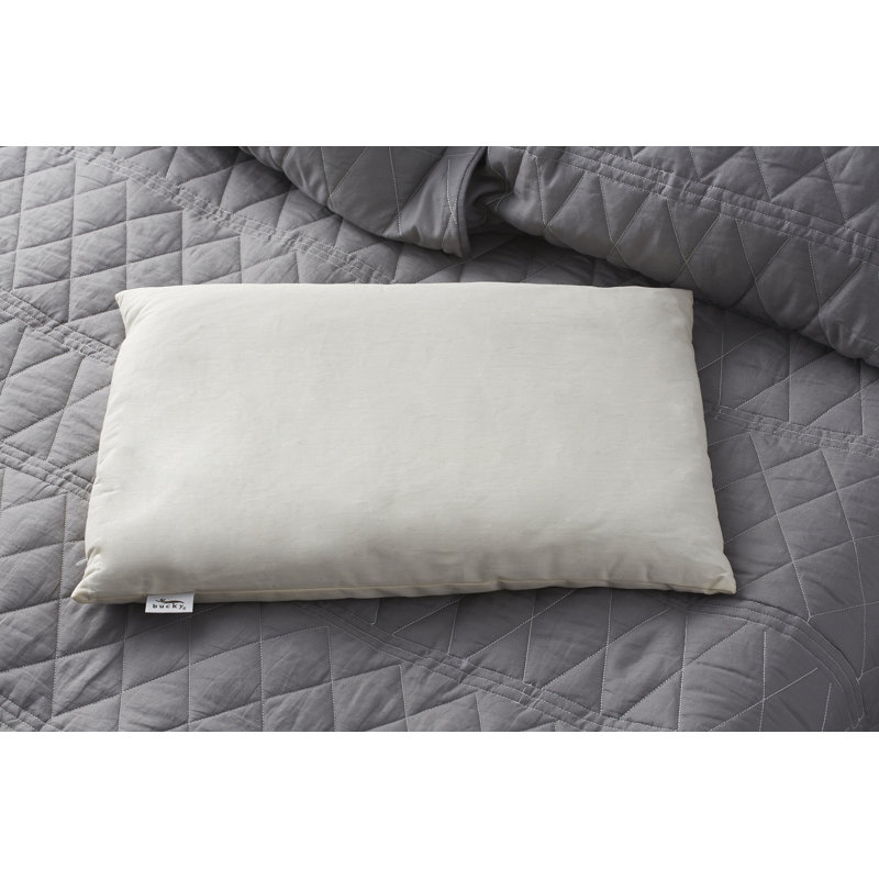 Buckwheat Medium Cooling Pillow, 15" x 23", Beige