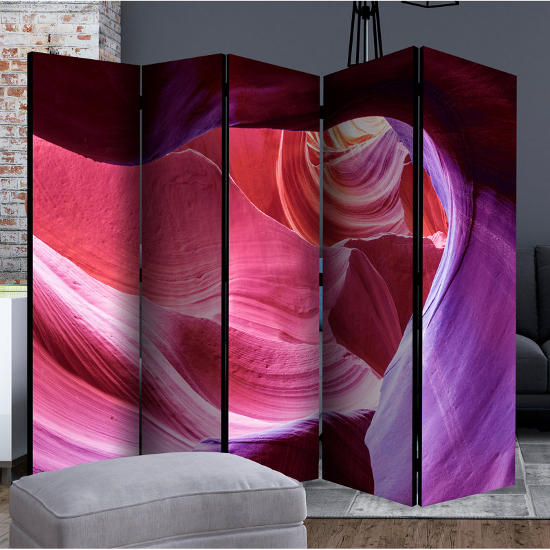 Gelman 172cm H Solid Wood Folding Room Divider, 5