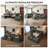 5 Seater Chenille Oversized Modular Sectional Sofa With Double Power Recliner Cloud Reclining Couch With Headrest Storage Drawer Charging Cup Holders Deep L-shaped With Corner-119756528