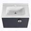 Meuble-lavabo avec lavabo, pour petite salle de bains, meuble-lavabo avec porte Ã  fermeture douce-936645263
