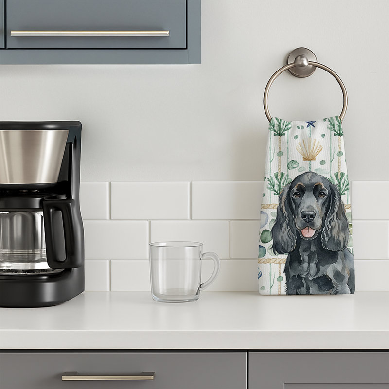 Serviette de cuisine Black Cocker Spaniel, Black Cocker Spaniel