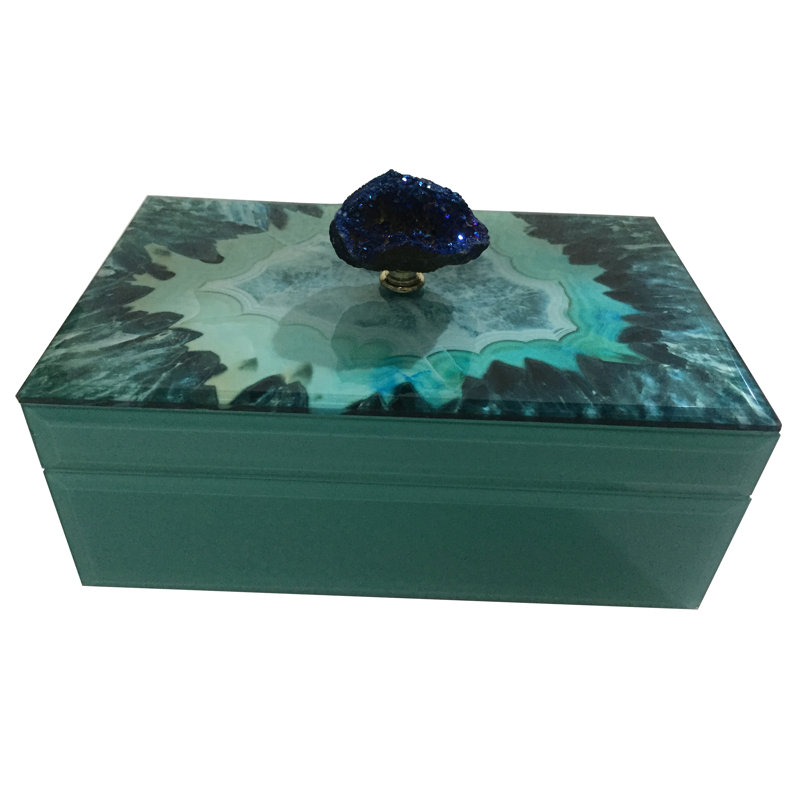 Jewelry Box + Mirror