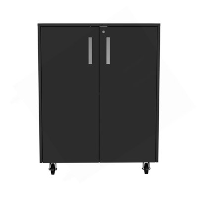 Wenge Rectangle Storage Cabinet Base