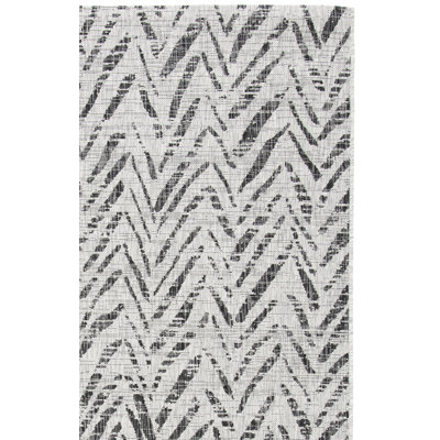 Smeltertown Performance Chevron Indoor/Outdoor Area Rug