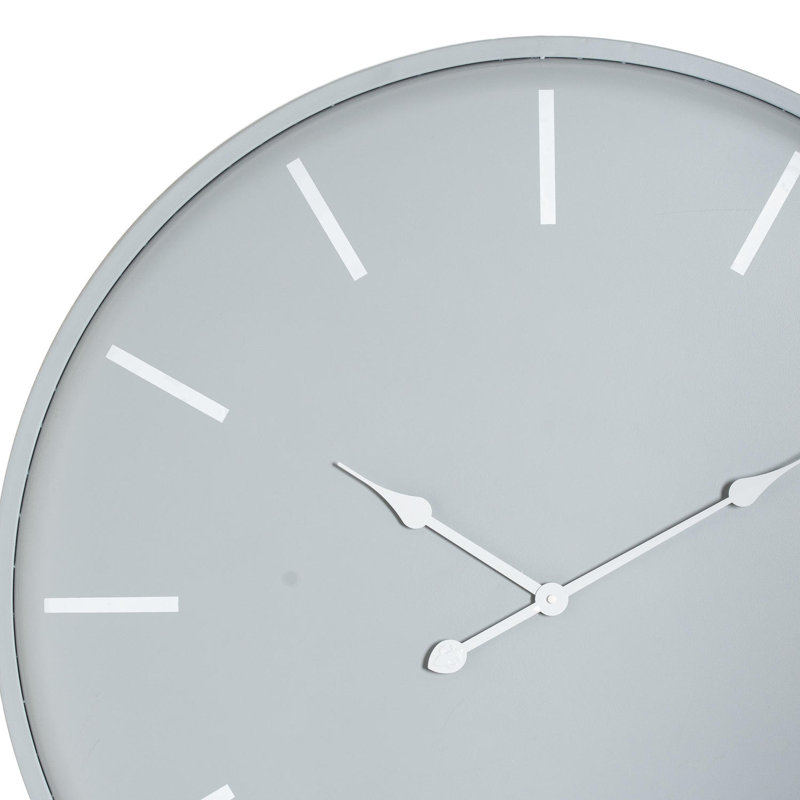 Anetia Wall Clock, Large , Grey