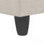 Canapé modulaire rembourré 2 pièces faisant face à la droite avec méridienne, beige clair