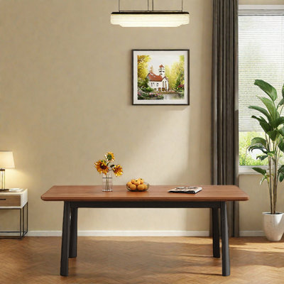 Modern Solid Ash Wood Dining Table