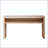 Modern Rustic Console Table with Open Shelf