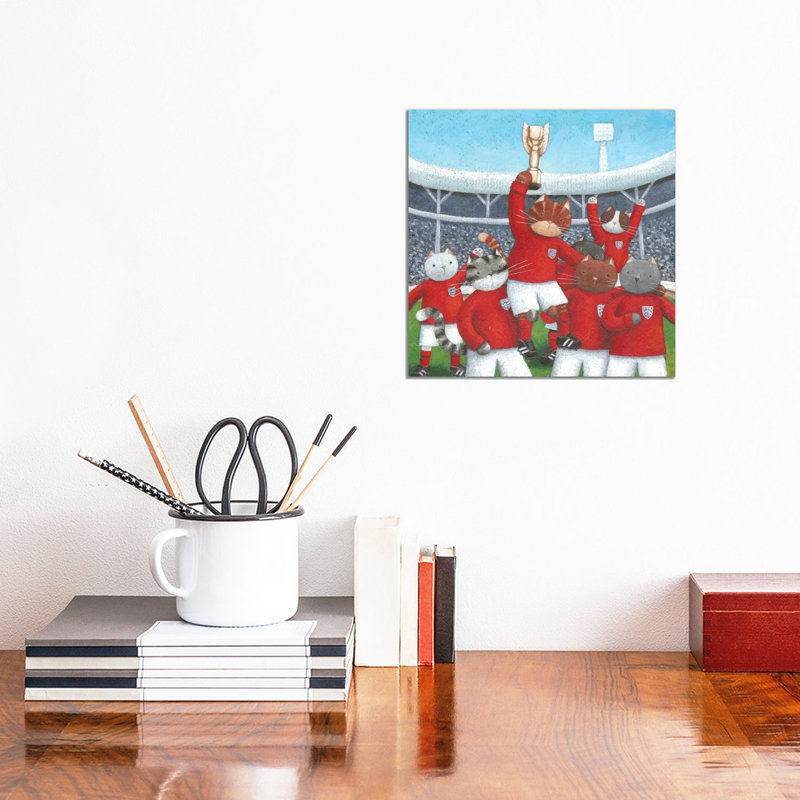 The Champions by Peter Adderley - Wrapped Canvas Gallery-Wrapped Canvas Giclée, 30.48 cm H x 30.48 cm W