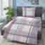 Plaid Duvet Cover Set with Pillow Shams Included