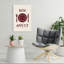 «Rustic Bon Appactit repas», impression d'art mural-129967067