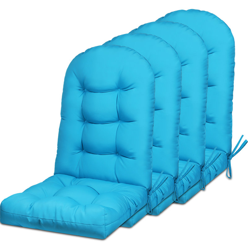 5 Inch Adirondack Chair Cushion(Set Of 4), Teal