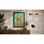 Graphic Tiger Geometric 1 Piece Single Picture Frame Wall Art-136647122-136647123