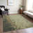Machine Washable Indoor/Outdoor Xhevrie Olive Rug-1631860700
