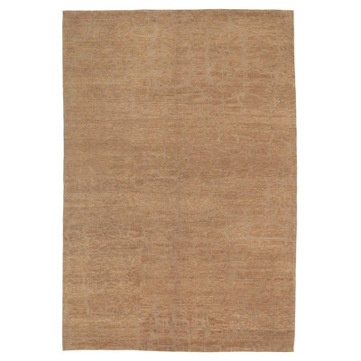Wool Area Rug in Gold