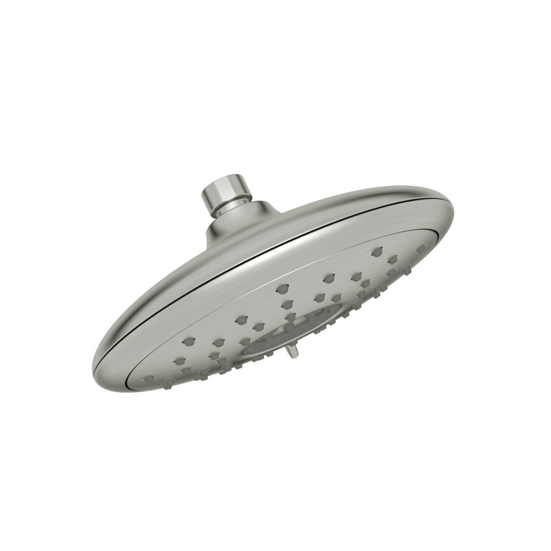 Pomme de douche fixe 4 fonctions American Standard Spectra 1,8 gallons par minute, Nickel brossé