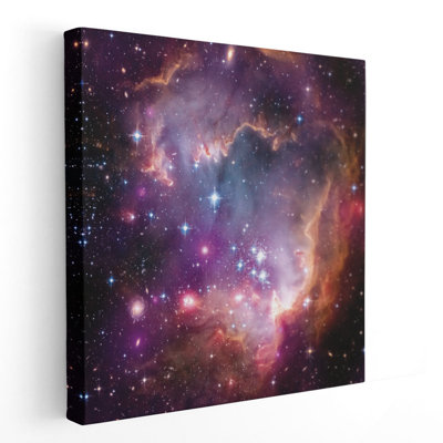 Magellanic Cloud Galaxy - reproduction d'art sur toile