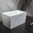47'' x 28'' Freestanding Soaking Acrylic Bathtub