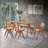 Dining Table With Wooden Leg