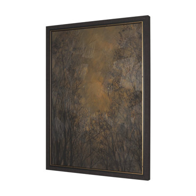 Musson Sky I A Hand Embellished Decograph Framed Art Print