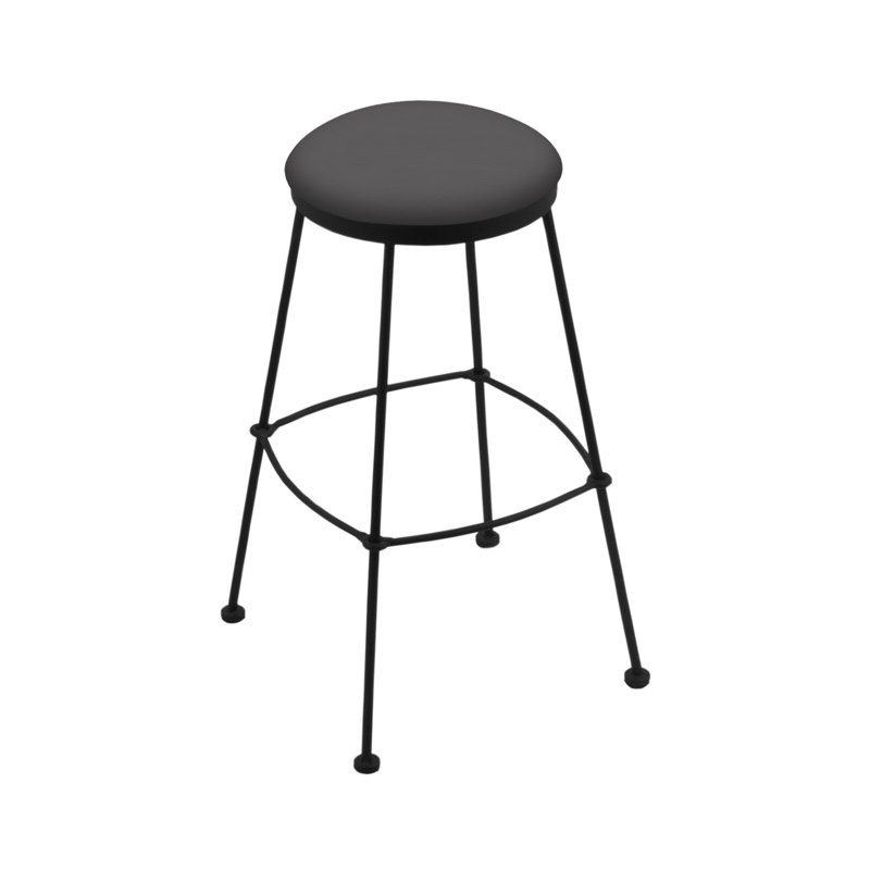 Tabouret de bar et de comptoir 3030, Vinyle - tempête Canter, Tabouret de comptoir (siège d'une hauteur de 25 p