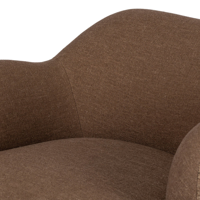 Julius Swivel Chair, Fallingbrook Cafe Polyester Blend