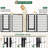 Metal Dog Exercise Pen Panels with  Door-93674518