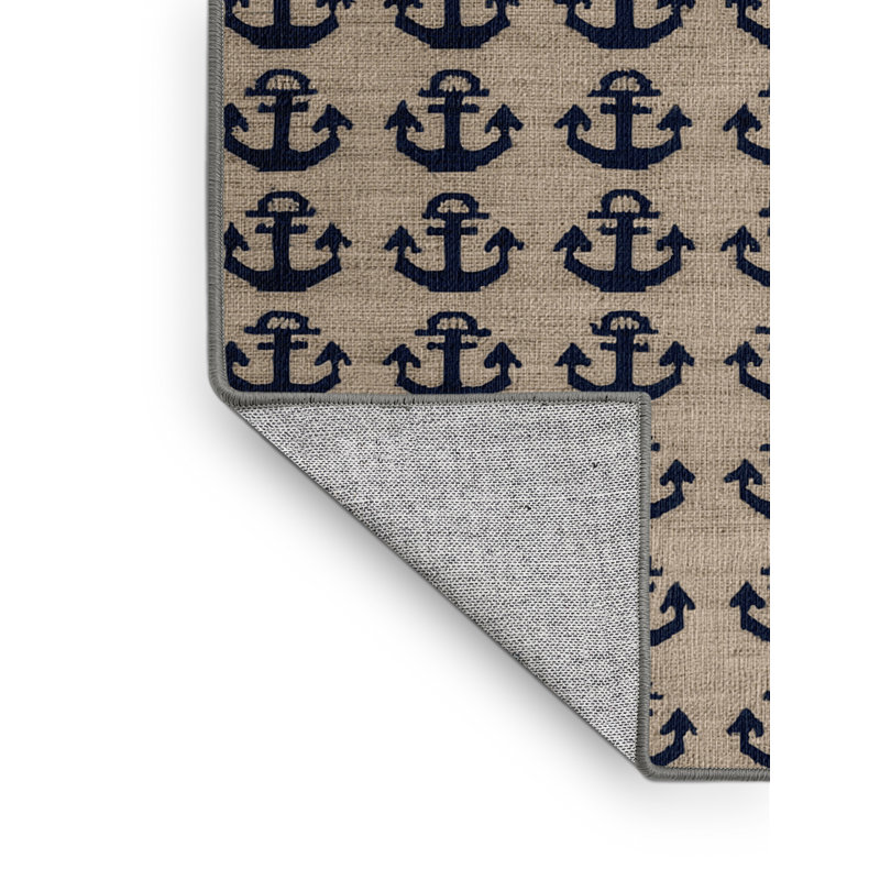  Tapis nautique lavable Anchor Designs, Rectangle 4pi x 6 pi