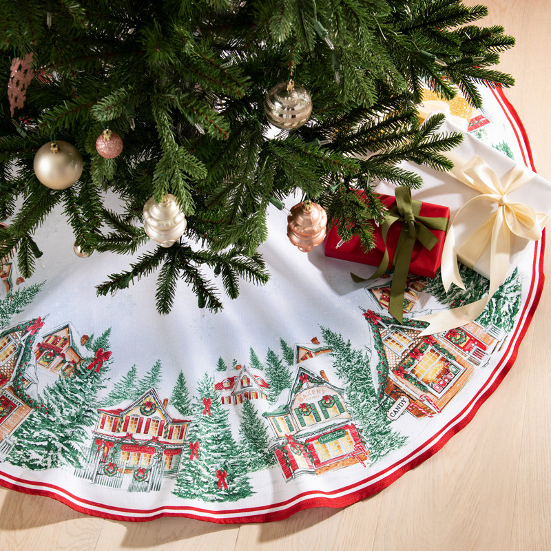 Jupe d'arbre de Noël Dellar