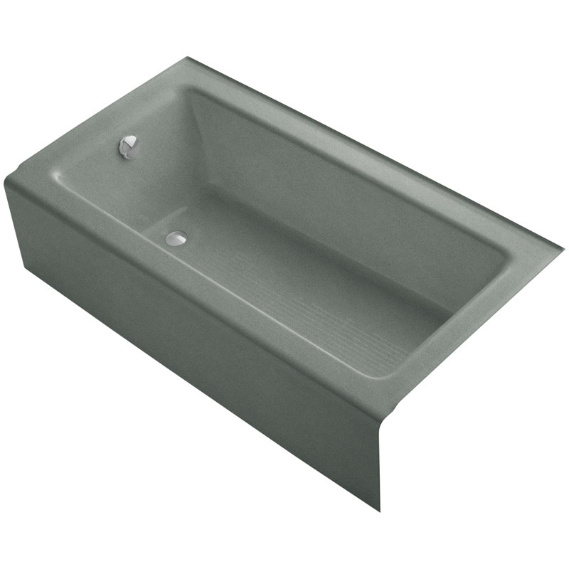 Bellwether 60" x 32" Soaking Bathtub, Basalt, Left