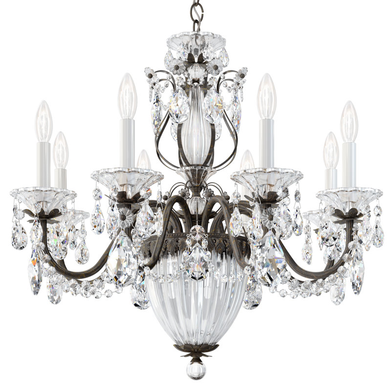 Bagatelle 11 - Light Chandelier, Heirloom Bronze, Spectra Crystal Clear