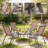 Outdoor Mesh Chairs Set Of 4,Stackable Chairs-838440368