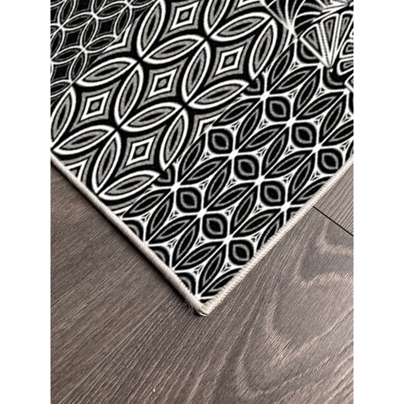 Tapis en coton Taliyah, Rectangle 5 pi 3 po x 9 pi 10 po