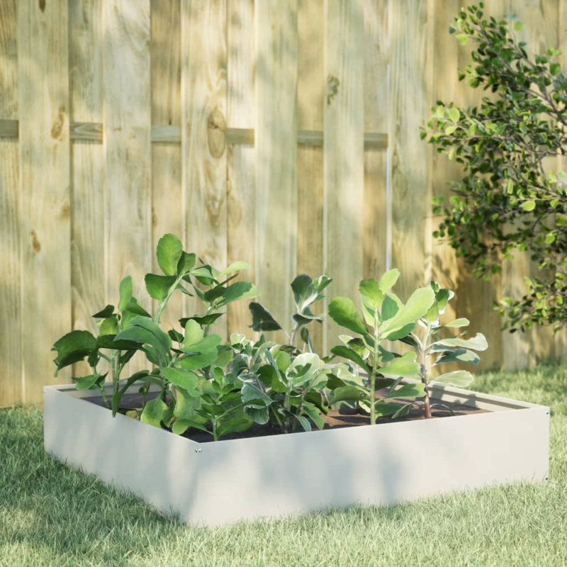Aryonna Planter Box, Black, 13.19" H x 39.37" W x 39.37" D