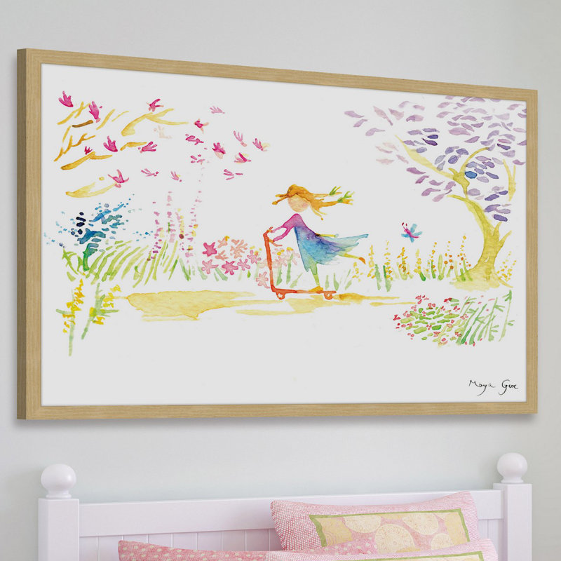Maya Gur - Single Picture Frame Painting, 41cm H x 61cm W x 3.81cm D